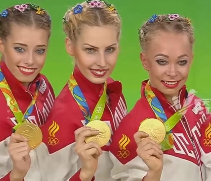 包含体操女子团体：俄罗斯队表现出色的词条